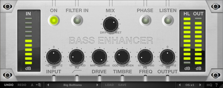 Bass Enhancer (VST, AUv3)